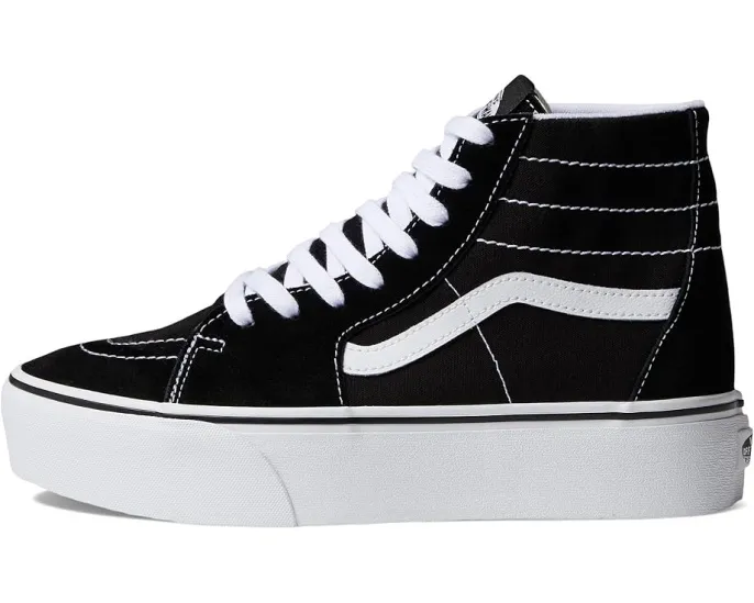 Кроссовки Vans Sk8-Hi Tapered Stackform с высоким верхом и принтом