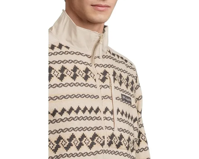 Колумбия Свитер Sweater Weather с принтом и полузастежкой молнией