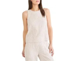 Топ NIC+ZOE Petite Pinstripe Gauze Pop On с запахом и полосками
