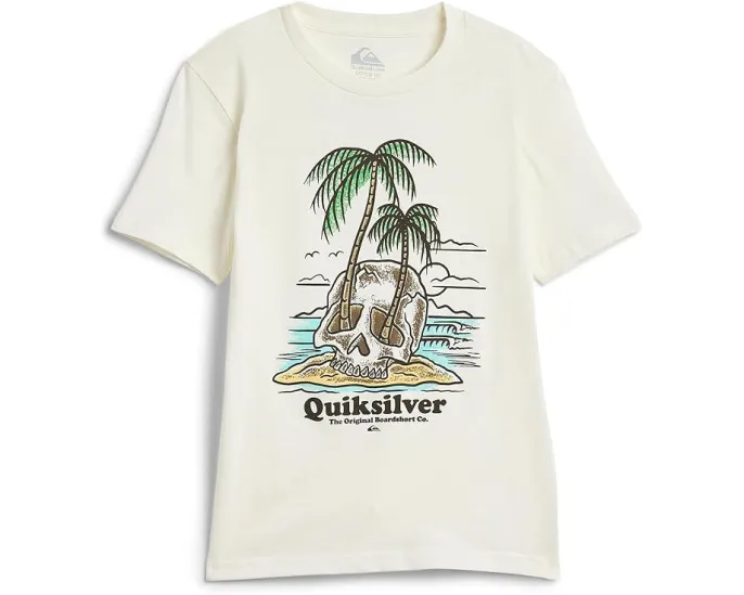 Футболка Overgrown Quiksilver с коротким рукавом для детей