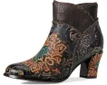 Ботильоны L'Artiste by Spring Step Cherish с тисненым цветочным узором и бархатной подкладкой