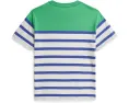 Детская футболка Polo Ralph Lauren из хлопкового джерси в полоску для детей старшего возраста