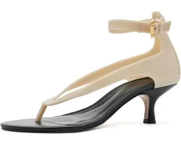 Босоножки Jelly Heel на каблуке FARM Rio с прозрачным дизайном