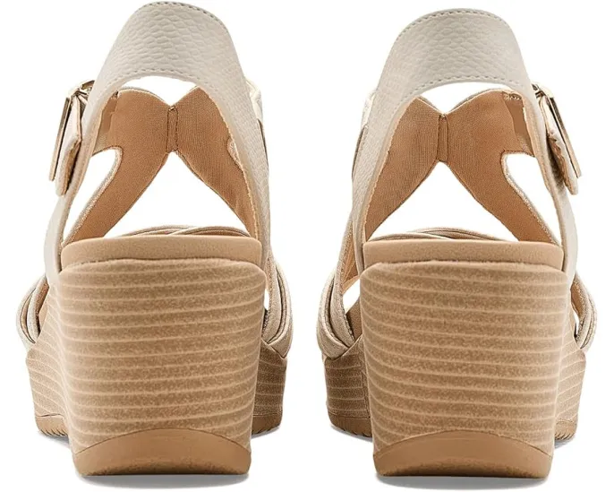 Сандалии Dr. Scholl's Cali Beach на платформе с анатомической стелькой и перекрещивающимися ремешками