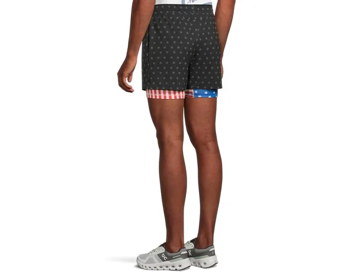 Функциональные шорты Chubbies The Danger Zones 5.5 дюйма с влагоотводящей тканью и карманами на молнии