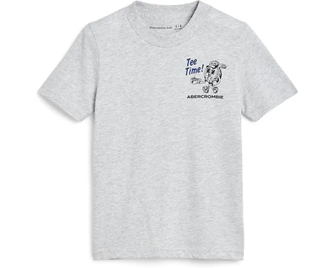 Футболка Tee Time для детей от abercrombie kids с принтом