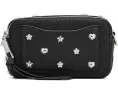 Мини сумка The Mini Icon Stud Snapshot с заклепками и съемным ремнем Marc Jacobs