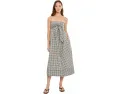 Платье-комбинация Vince Tie Smocked Cami Dress на бретелях