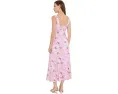 Платье миди Dwyer от Lilly Pulitzer с квадратным вырезом