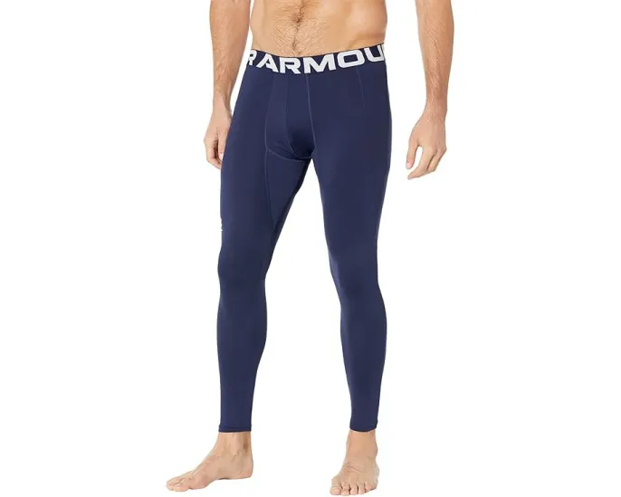 Леггинсы Under Armour ColdGear Armour с двуслойной тканью и сетчатыми вставками