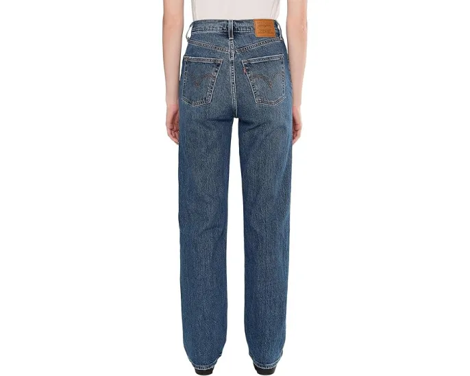Джинсы Levi's Premium Ribcage Super High Waist с прямыми штанинами и высокой посадкой