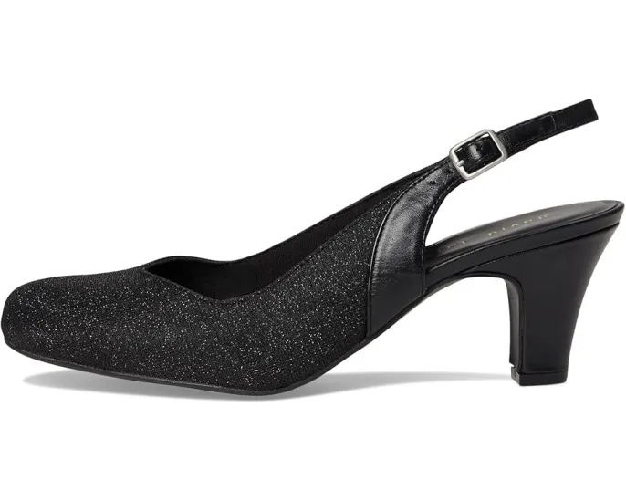 David Tate Туфли-лодочки Avenue с блестками и ремешком на щиколотке