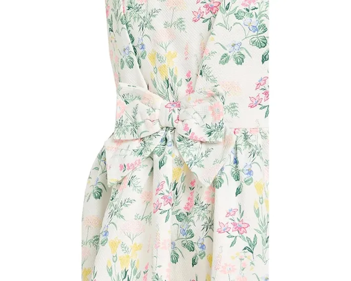 Платье Janie and Jack с цветочным принтом и бантом спереди