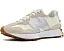 Кроссовки New Balance Classics 327 из замши и сетки с массивным логотипом