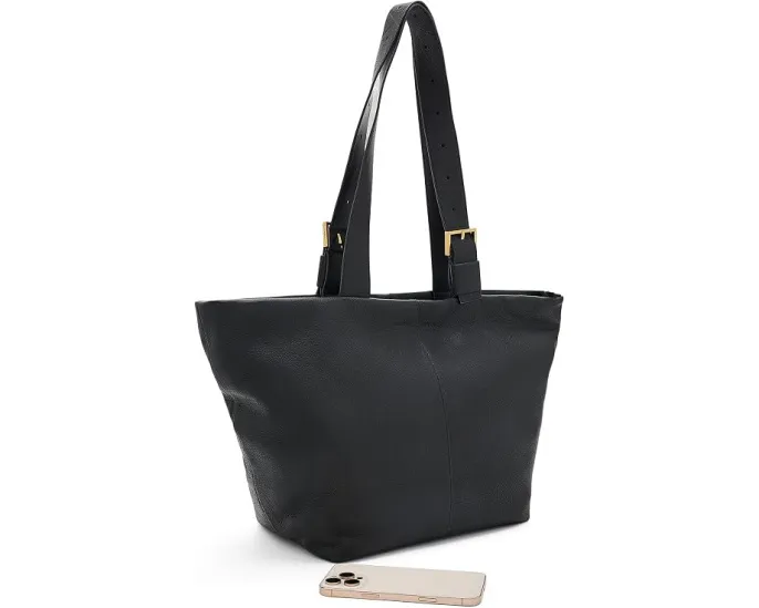 Сумка Alba Zip Tote из натуральной кожи от AllSaints на молнии