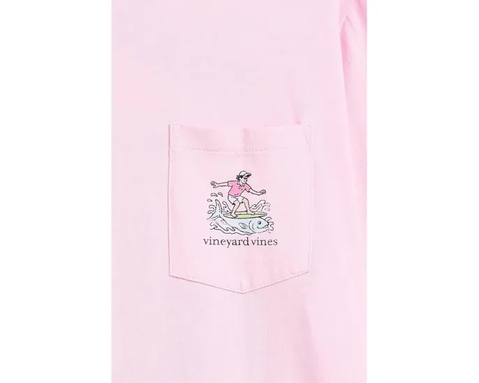 Футболка Vineyard Vines Edgartown Stripe Flag Surfer с коротким рукавом
