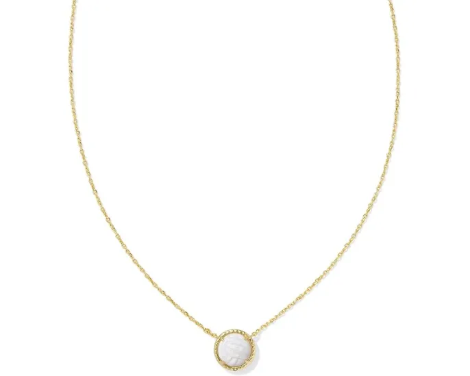 Kendra Scott короткое ожерелье с подвеской в виде волейбольного мяча