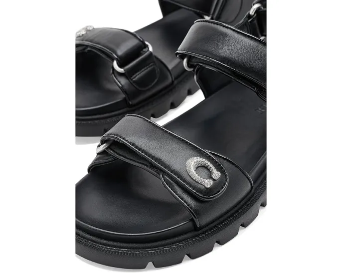 Сандалии COACH Brynn Leather кожаные с ремешками