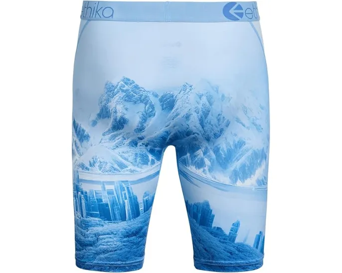 Трусы ethika BMR City of Stillness с эластичным поясом и принтом