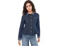 Джинсовая куртка Fit and Flare Stretch Denim Trucker Liverpool Los Angeles