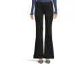 Черные джинсы 7 For All Mankind Dojo Tailorless с расклешенным низом