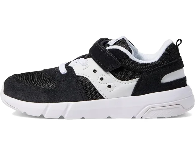 Saucony Originals Jazz Lite 2.0 Детские кроссовки с застежкой на липучке и моющейся стелькой