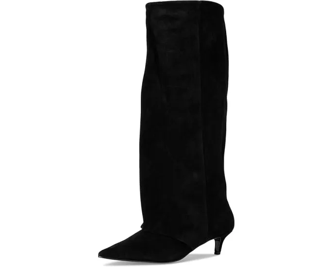 Ботинки Steve Madden Luca из замши до икры с низким каблуком