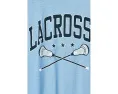 Футболка ChalkTalk SPORTS Kids Guys Lacrosse CTS ProBlend™ с принтом Crossed Sticks