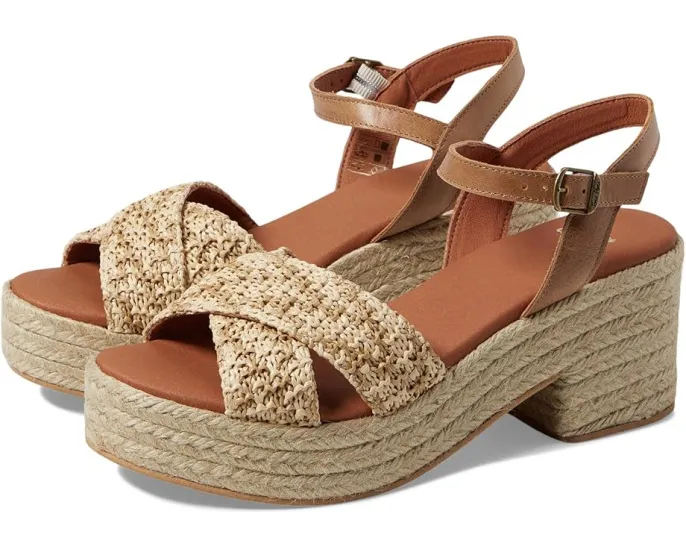 Сандалии Toni Pons Atenes с плетеным верхом и открытым носком