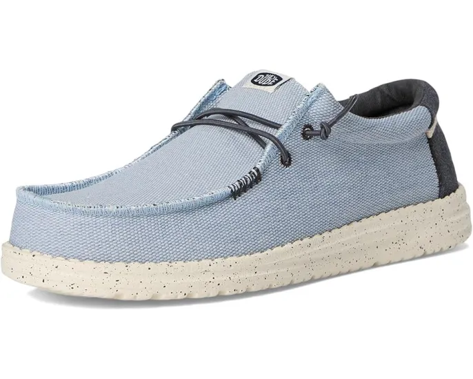 Кроссовки Hey Dude Wally Coastline Jute с плетеным верхом