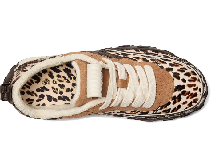 Кроссовки Kate Spade New York K As In Kate Downtown из леопардовой велюровой кожи