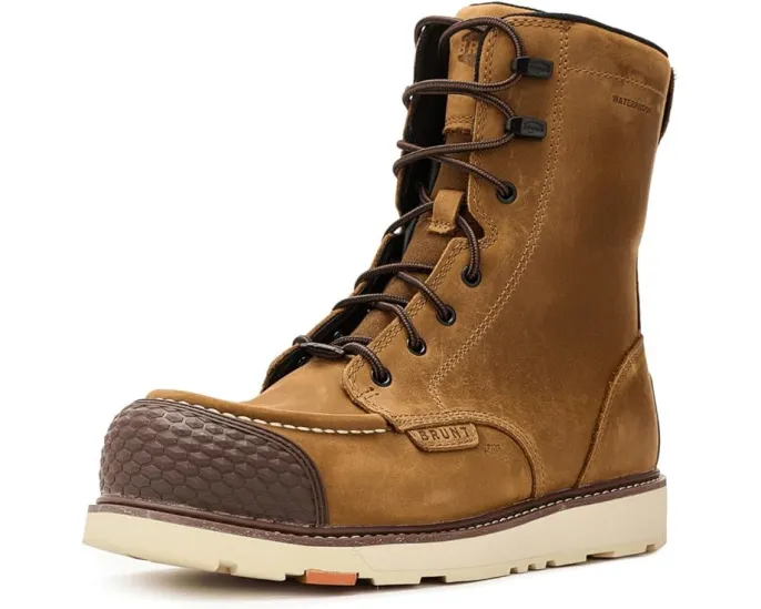 Водонепроницаемые рабочие ботинки BRUNT The Marin 8 дюймов с композитным мыском