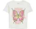 Roxy футболка Butterfly Groove для детей белая с бабочкой