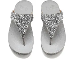 Вьетнамки Lulu Shimmerfoil FitFlop с переливающейся фольгой