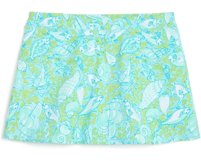 Мини юбка-шорты Aila от Lilly Pulitzer с защитой UPF 50+ для детей