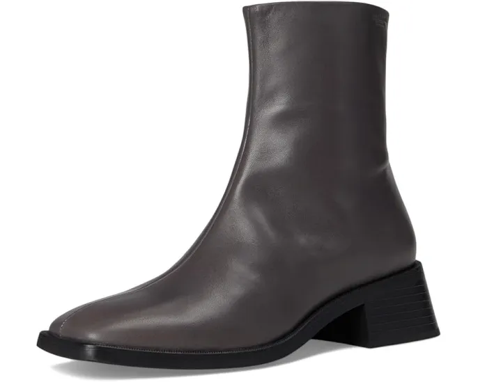 Ботильоны Vagabond Shoemakers Blanca из кожи на каблуке с квадратным носком