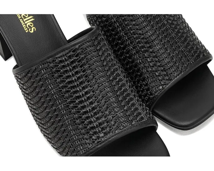 Сандалии Adapt 3 Woven от Seychelles с плетеным верхом и удобным каблуком