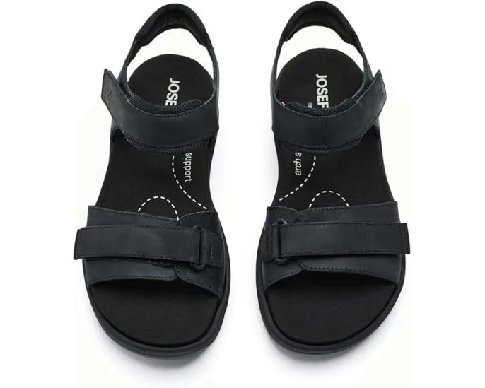 Сандалии Josef Seibel Emeric 10 с кожаным верхом и регулируемой застежкой