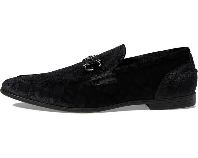 Steve Madden бархатные лоферы Linc с мокасиновым носком и металлической фурнитурой