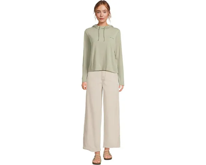 Широкие брюки Columbia Roc Wide Leg из хлопка с эластаном и застежкой на молнию