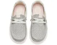 Hey Dude туфли Wendy Luxe Leopard для детей с леопардовым принтом