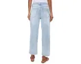 Джинсы Liverpool Kennedy Mid Rise Crop Straight с разрезом