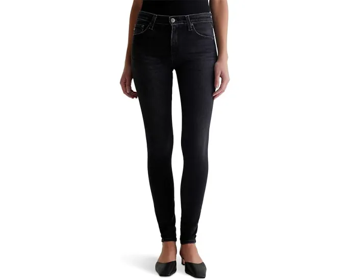 Джинсы AG Jeans Farrah Mid-Rise Skinny в цвете Ginza 2 Years