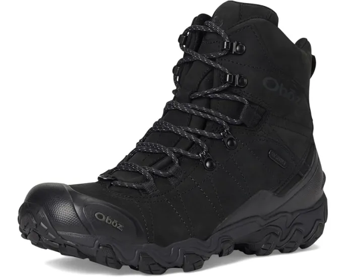 Зимние треккинговые ботинки Oboz Bridger Insulated Waterproof 8 дюймов с мембраной B-Dry
