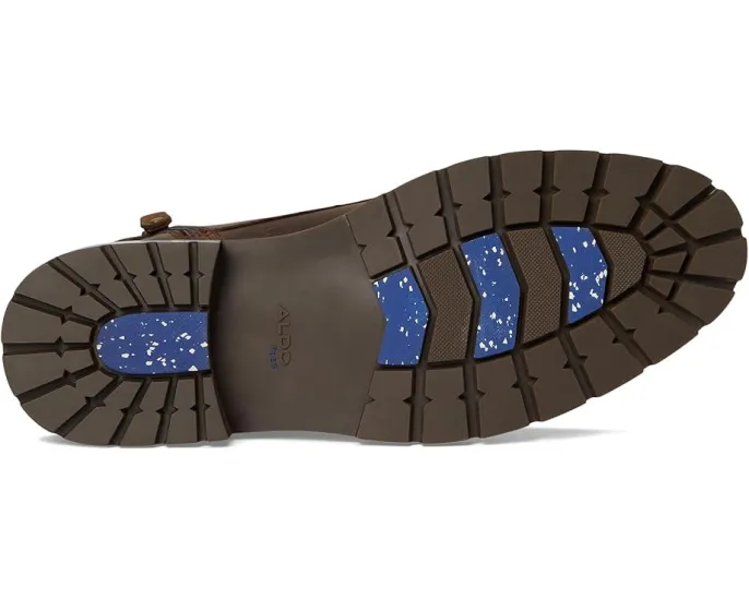 Ботинки ALDO Darionn на шнуровке с кожаным верхом и квадратным каблуком