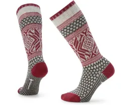 Носки Smartwool Everyday Popcorn Snowflake Pattern Crew с полной амортизацией и узкой посадкой