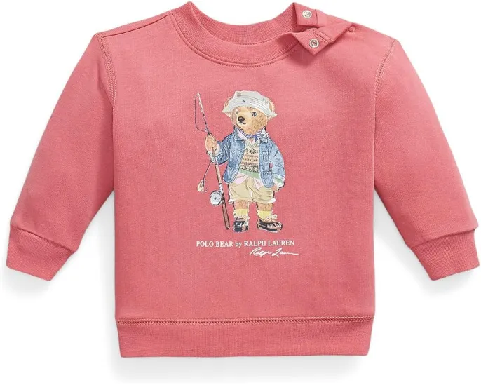 Толстовка из флиса с медвежонком Polo Ralph Lauren Kids для младенцев