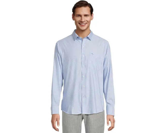 Рубашка Tommy Bahama Sarasota Stretch Ventura Coast синяя