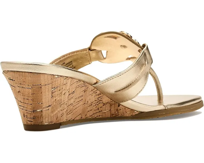 Босоножки Lilly Pulitzer The Lilly Wedge на удобном каблуке