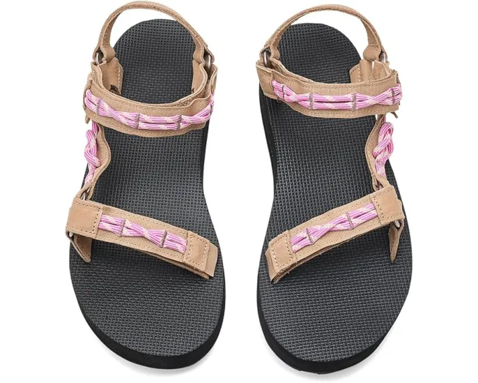 Кожаные сандалии Teva Midform Universal Knotted с деталями из альпинистской верёвки